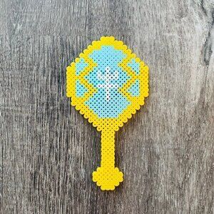 Anime manga Sailor Moon Neptune Mirror magnet perler beads gift collectible